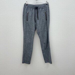 Athleta Hilltop Jogger Gray Active Pants w Zipper Pockets 83235 Womens sz Small